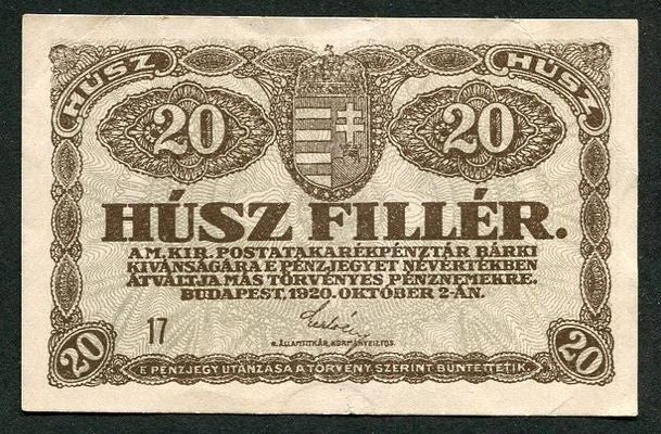 1920 20 fillér - 17