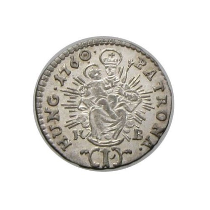 Mária Terézia 1760 KB 1 krajcár