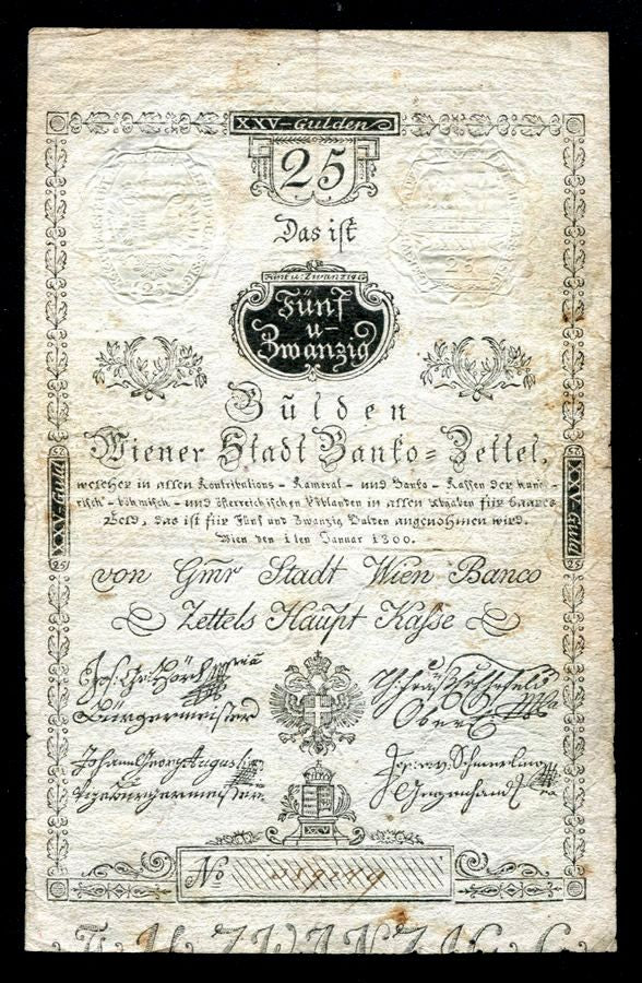 1800 25 Gulden