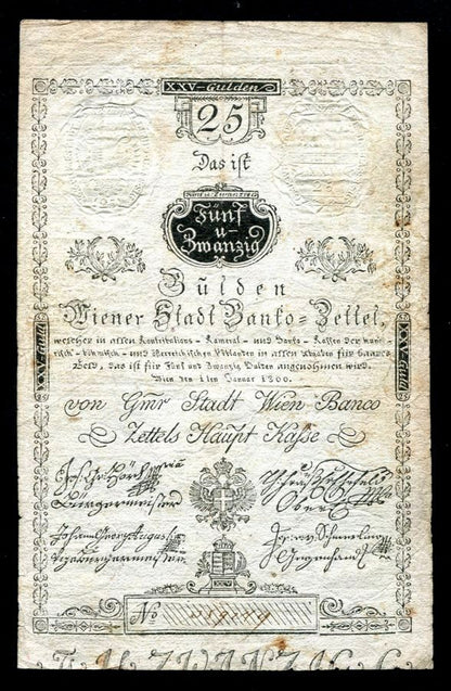 1800 25 Gulden