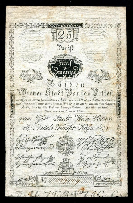 1800 25 Gulden