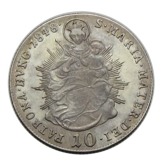 V. Ferdinánd 1848 B 10 krajcár