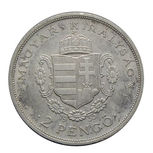 1935 2 Pengő - II. Rákóczi Ferenc